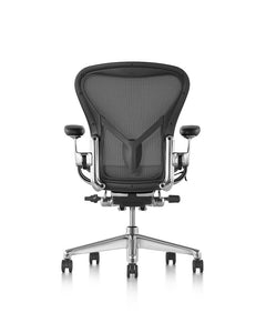 Aeron Remastered Graphite Polished